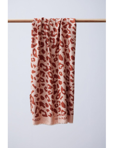 Viscose-Twill-Stoff - Urban Leo Rose