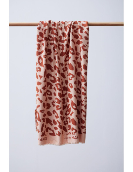 Viscose-Twill-Stoff - Urban Leo Rose