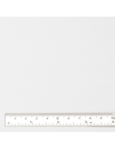 Karla-ähnlicher Stoffabschnitt 140 cm x 50 cm - Weiß