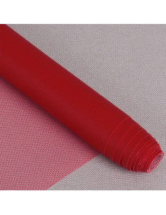 Karla-ähnlicher Stoffabschnitt 140 cm x 50 cm - Rot