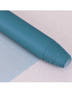 Karla-ähnlicher Stoffabschnitt 140 cm x 50 cm - Entenblau