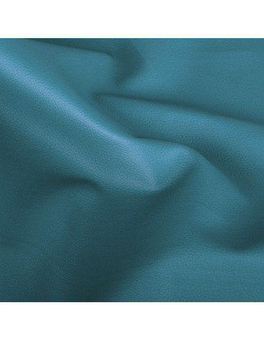 Karla-ähnlicher Stoffabschnitt 140 cm x 50 cm - Entenblau