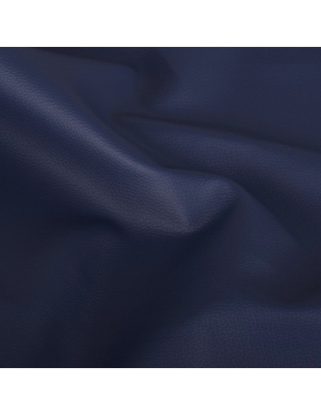 Karla-ähnlicher Stoffabschnitt 140 cm x 50 cm - Marineblau