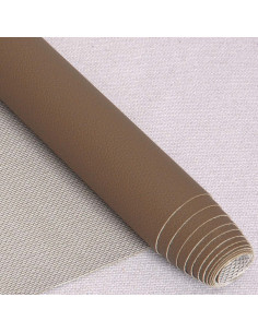 Karla-ähnlicher Stoffabschnitt 140 cm x 50 cm - Taupe