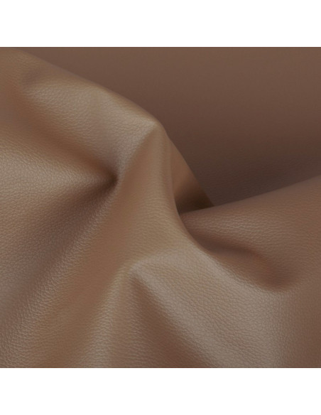 Karla-ähnlicher Stoffabschnitt 140 cm x 50 cm - Taupe