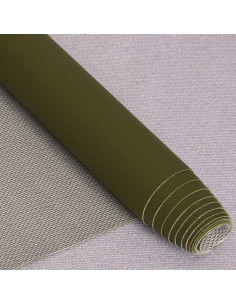 Karla-ähnlicher Stoffabschnitt 140 cm x 50 cm - Khaki