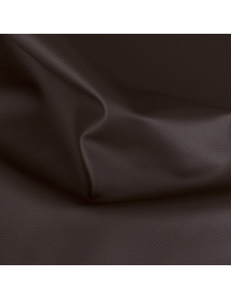 Karla-ähnlicher Stoffabschnitt 140 cm x 50 cm - Schokolade