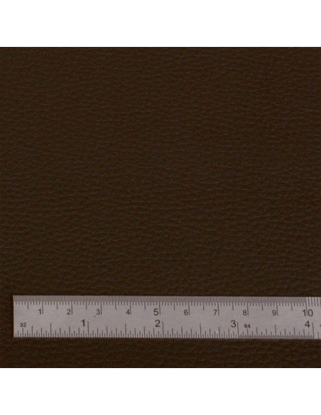 Karla-ähnlicher Stoffabschnitt 140 cm x 50 cm - Schokolade
