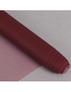 Karla-ähnlicher Stoffabschnitt 140 cm x 50 cm - Bordeaux
