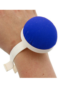 Erster Preis Nadelkissen-Armband - Blau