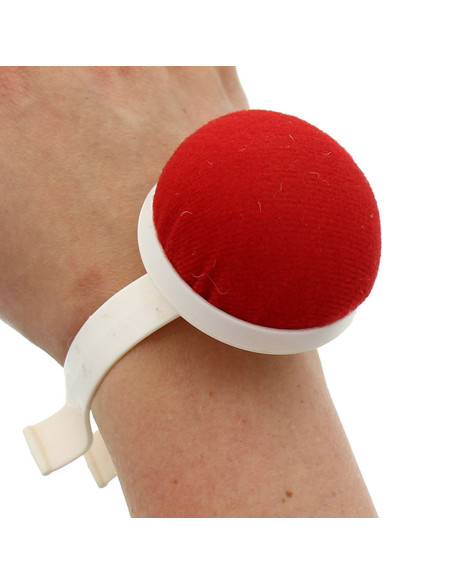 Erster Preis Nadelkissen-Armband - Rot