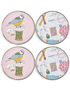 Set mit 4 Gewichten für das Nähen - Vögel 2