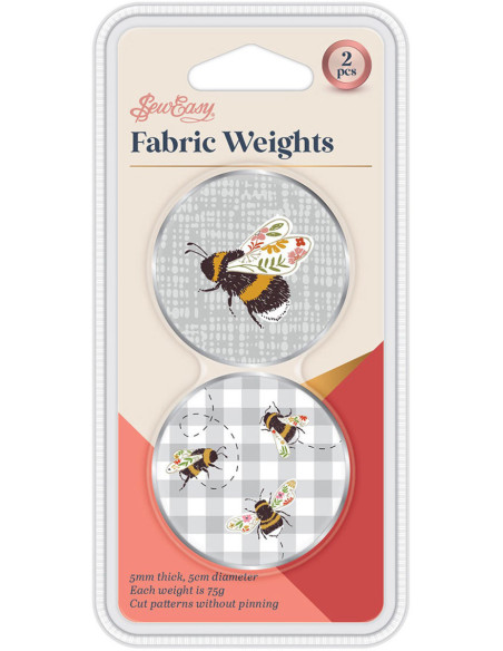 Set mit 2 Gewichten für das Nähen - Bienen