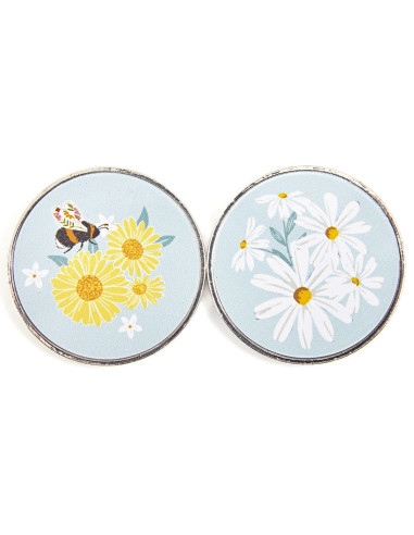 Set mit 2 Gewichten für das Nähen - Gänseblümchen