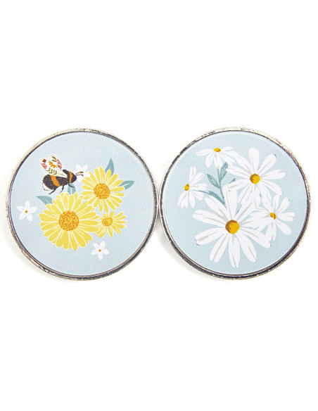 Set mit 2 Gewichten für das Nähen - Gänseblümchen