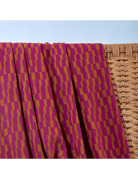 Viscose-Stoff Domino Dahlia - Atelier Brunette