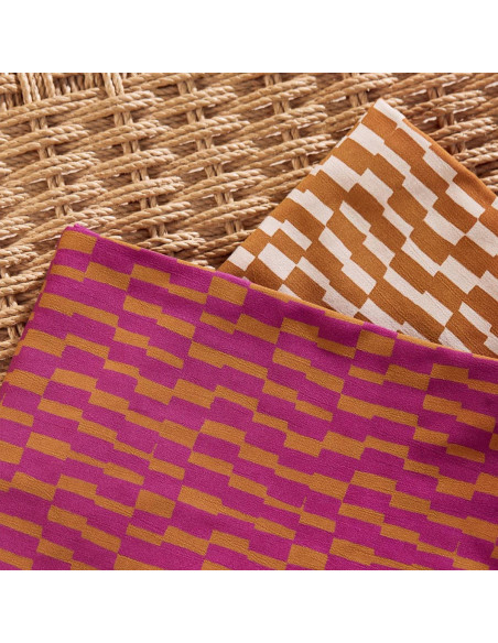 Viscose-Stoff Domino Dahlia - Atelier Brunette