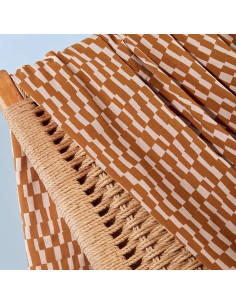 Viscosestoff Domino Ocker - Atelier Brunette