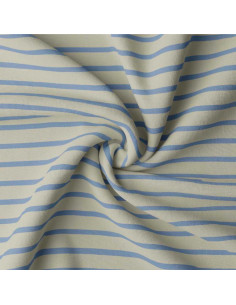 Gestreifter Bretonischer Jersey-Stoff - Leinen und Baltisch