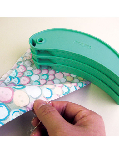 Set aus 2 Bohnenform-Gewichten für das Nähen Clover