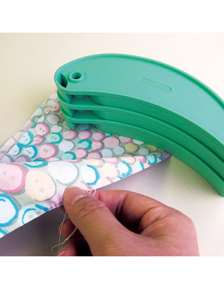 Set aus 2 Bohnenform-Gewichten für das Nähen Clover