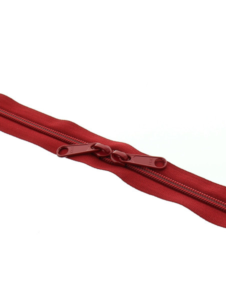 Nylon-Rückenschluss für Taschen 60 cm - Bordeaux