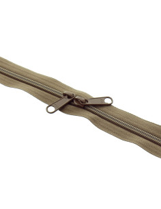 Nylon-Rückenschluss für Taschen 60 cm - Taupe