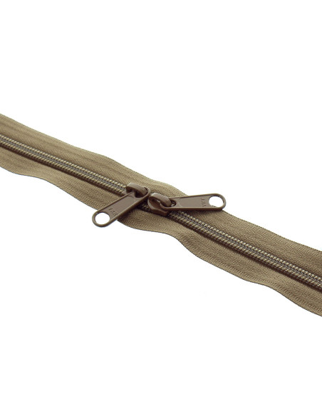 Nylon-Rückenschluss für Taschen 60 cm - Taupe