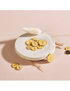 Bouton Joy - Zitrone