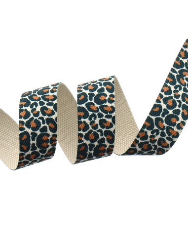 Polyestergurt - Leopard