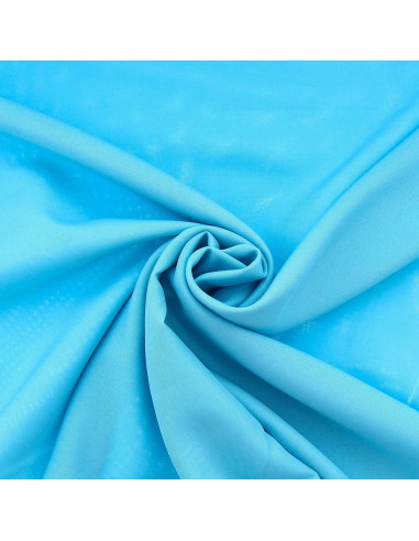 Burlington-Stoff - Aqua Blau
