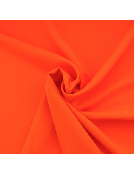 Burlington-Stoff - Dunkelorange