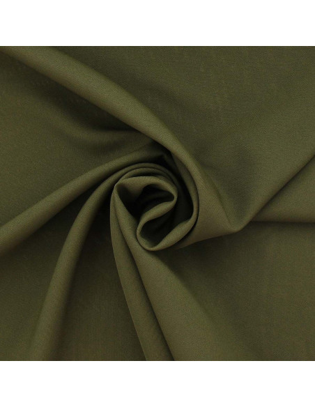 Burlington-Stoff - Dunkelkhaki