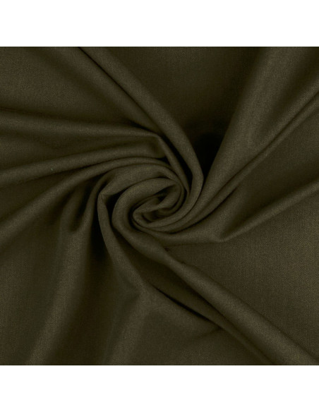 Weicher Gabardine-Stoff - Khaki