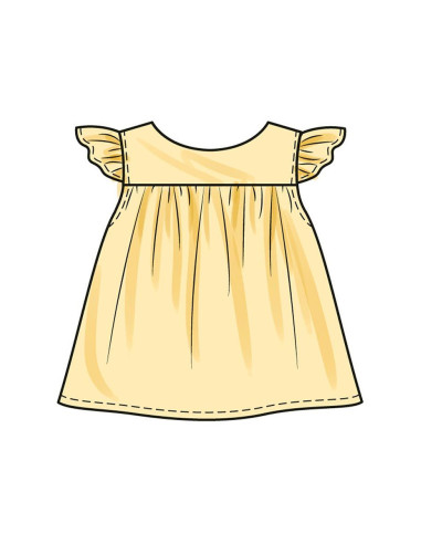 Oberteil, Höschen und Hut Schnittmuster - Butterick 6935