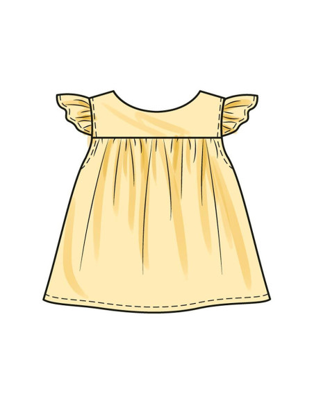 Oberteil, Höschen und Hut Schnittmuster - Butterick 6935