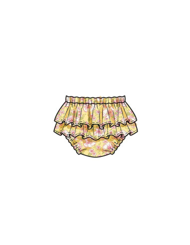 Oberteil, Höschen und Hut Schnittmuster - Butterick 6935