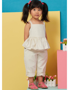 Latzhosen- und Kleider-Schnittmuster - Butterick 6936