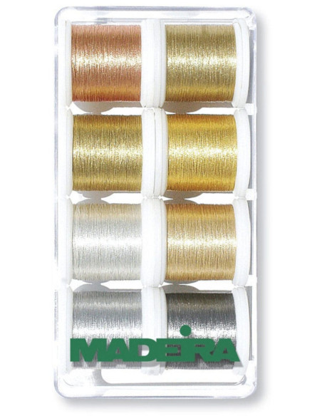 Mini-Box mit Stickgarn Heavy Metal 30 Madeira