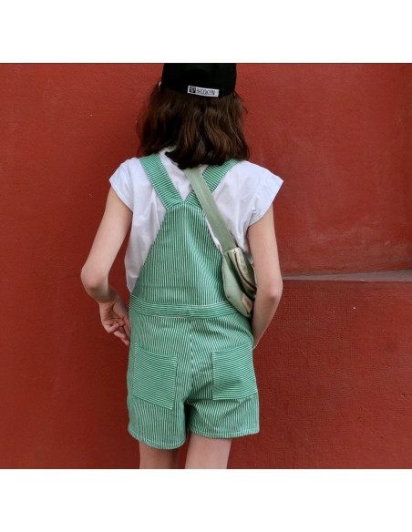 Latzhosen-Schnittmuster Lyon kids - Ikatee