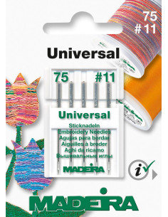 Maschinennadeln zum Sticken Madeira Universal