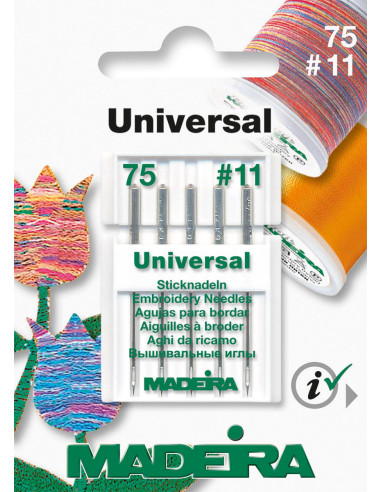 Maschinennadeln zum Sticken Madeira Universal