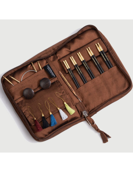 Heritage Lantern Moon Nadelset aus Ebenholz