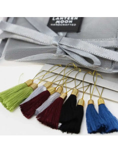 Set mit 10 Pompon-Maschenmarkierern von Lantern Moon