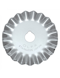 1 Ersatzklinge für Zickzack-Rollschneider - 45 mm 2