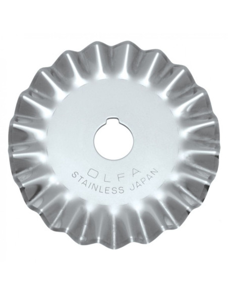 1 Ersatzklinge für Zickzack-Rollschneider - 45 mm