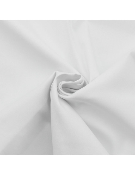 Stretch-Baumwollgabardine - Weiß