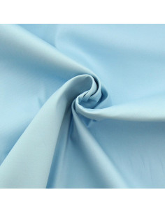 Stretch-Baumwollgabardine - Babyblau