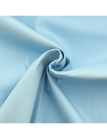 Stretch-Baumwollgabardine - Babyblau