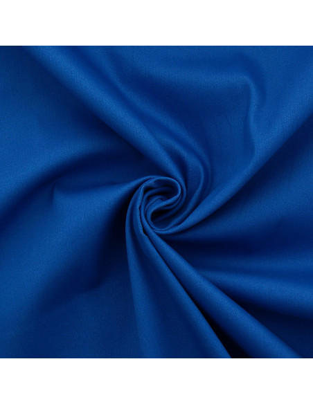 Stretch-Baumwollgabardine - Blau